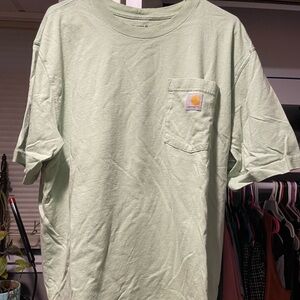 Carhartt Men's Green Pocket T-Shirt